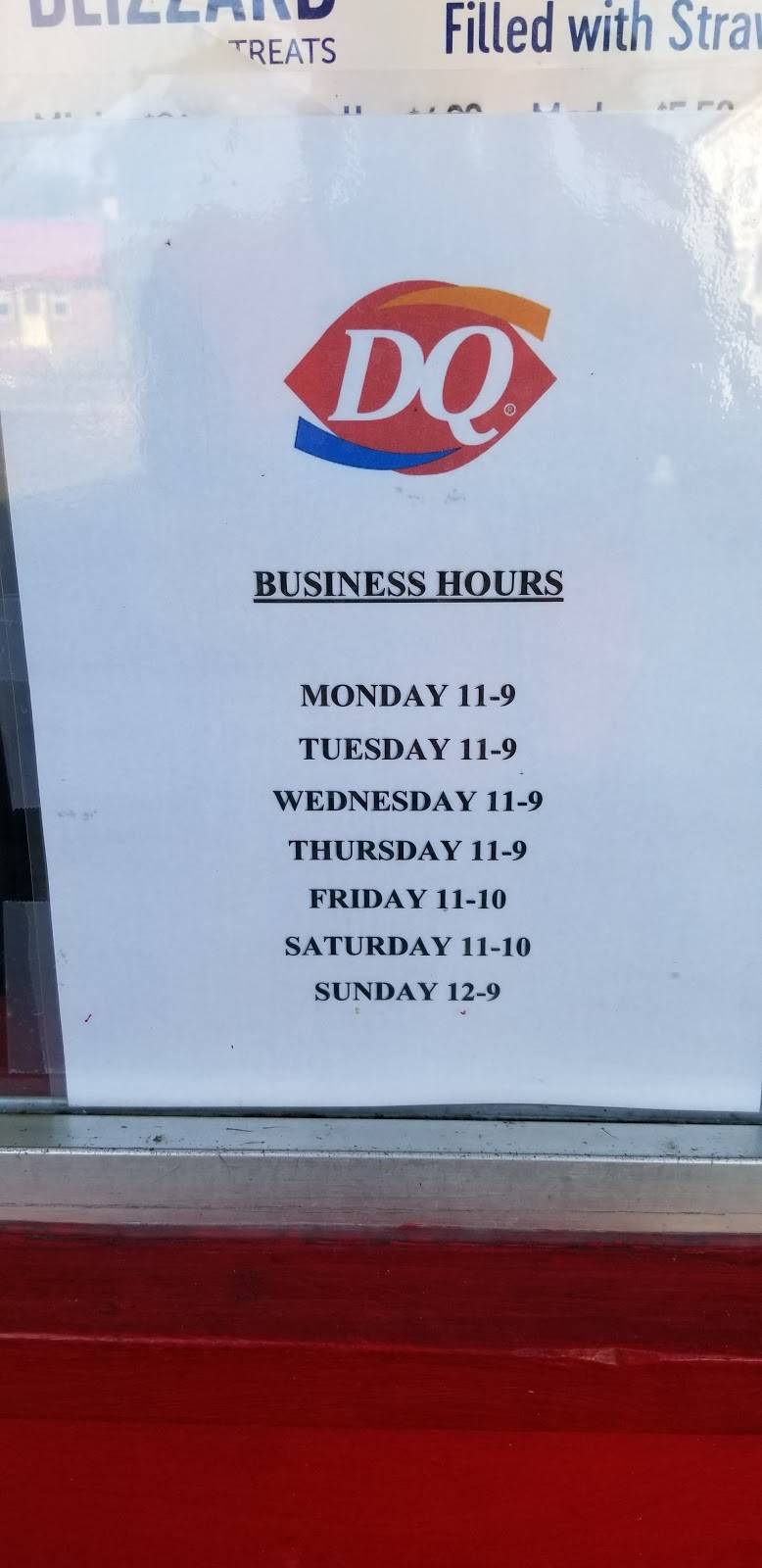 Dairy Queen | restaurant | 1000 N Walnut St, Milford, DE 19963, USA | 3024229429 OR +1 302-422-9429