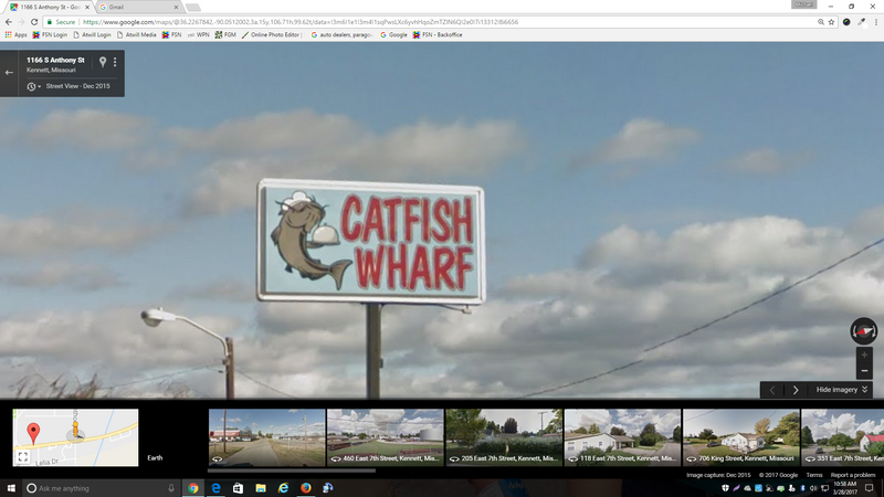 Catfish Wharf | restaurant | 610 East South Bypass, Kennett, MO 63857, USA | 5738881998 OR +1 573-888-1998