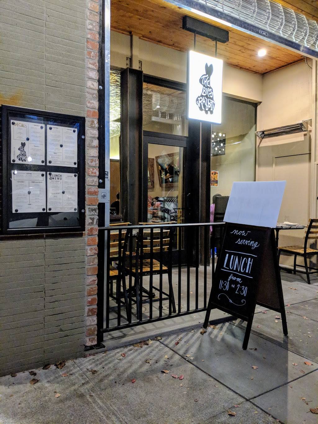 The Brass Rabbit | restaurant | 109 Plaza St, Healdsburg, CA 95448, USA | 7074738580 OR +1 707-473-8580