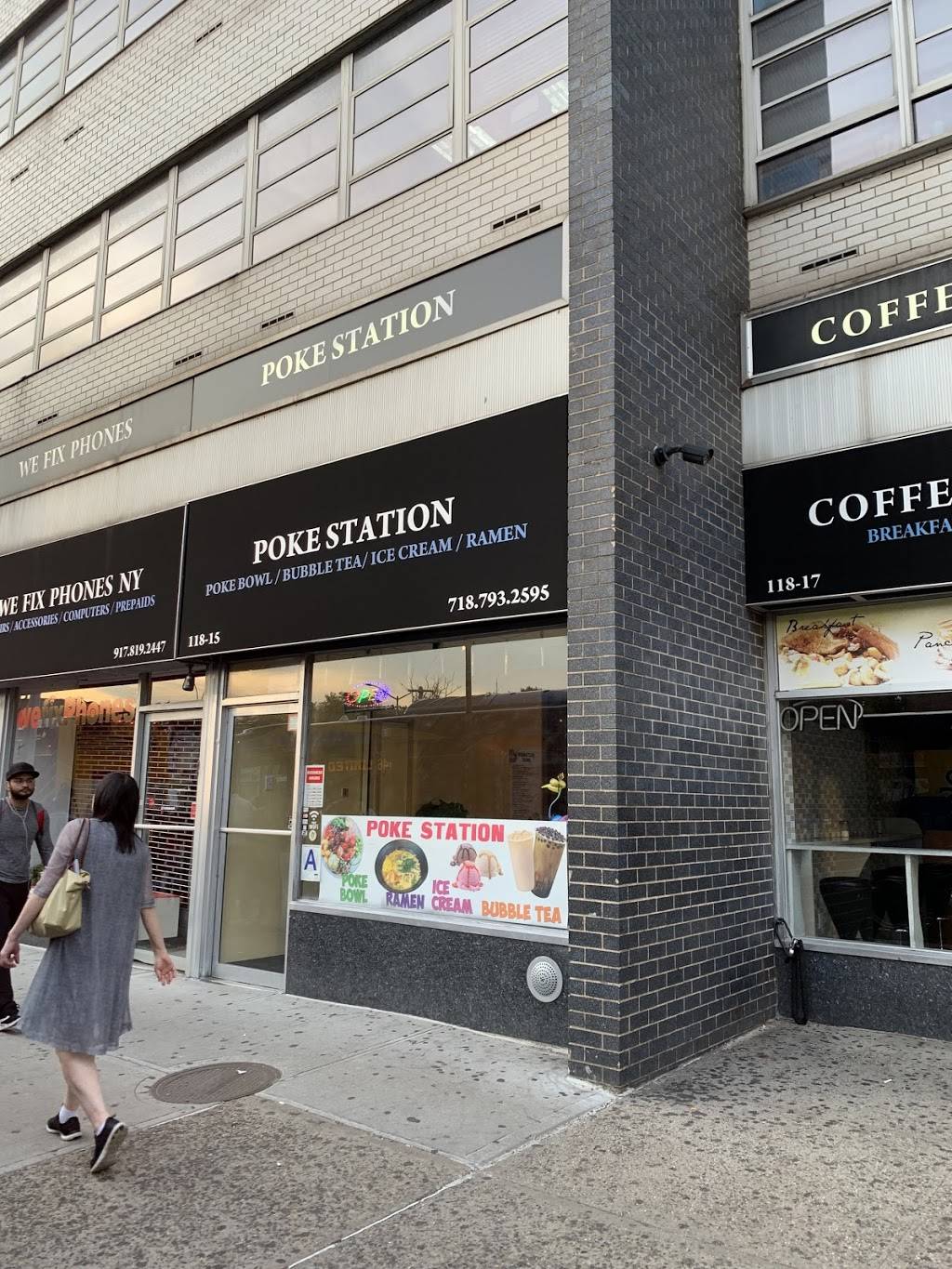 Poke Station | restaurant | 118-15 Queens Blvd, Forest Hills, NY 11375, USA | 7187932595 OR +1 718-793-2595