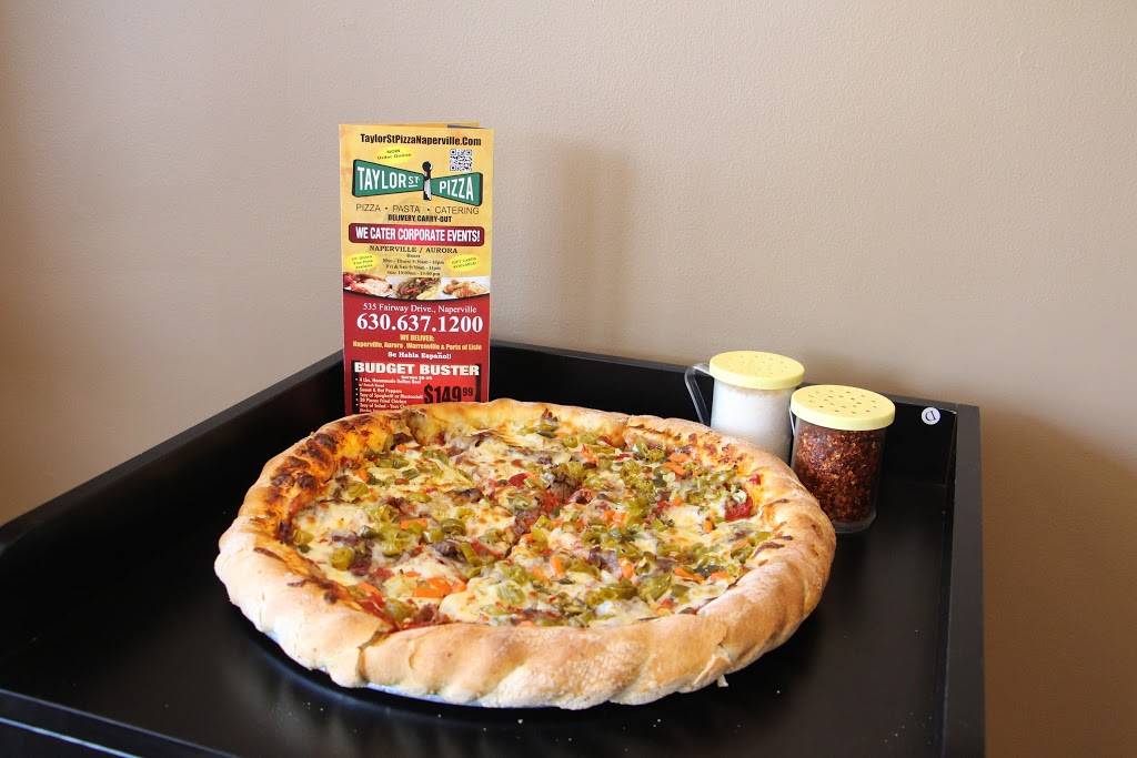 Taylor Street Pizza | restaurant | 535 Fairway Dr #131, Naperville, IL 60563, USA | 6306371200 OR +1 630-637-1200