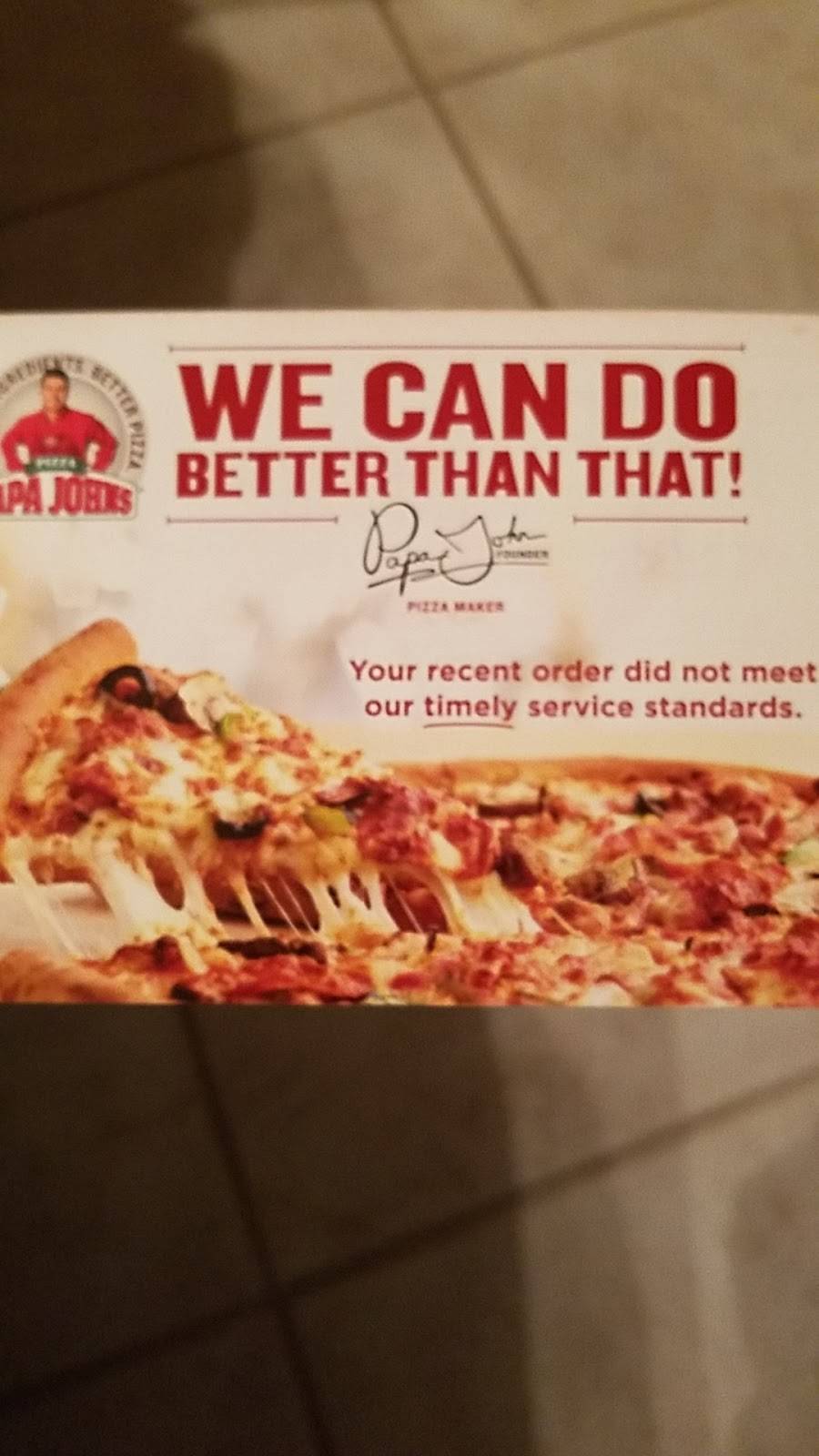 Papa Johns Pizza | restaurant | 22771 FL-7, Boca Raton, FL 33428, USA | 5614877291 OR +1 561-487-7291