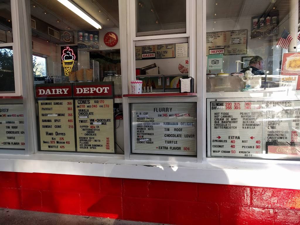 Dairy Depot | restaurant | N Sandusky St, Delaware, OH 43015, USA | 7403635297 OR +1 740-363-5297