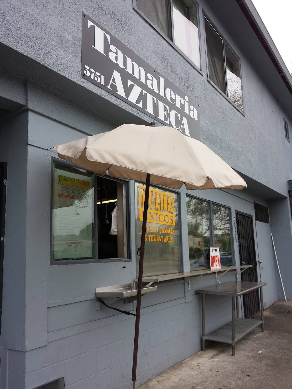 Tamaleria Azteca | restaurant | 5751 Market St, Oakland, CA 94608, USA | 5102003190 OR +1 510-200-3190