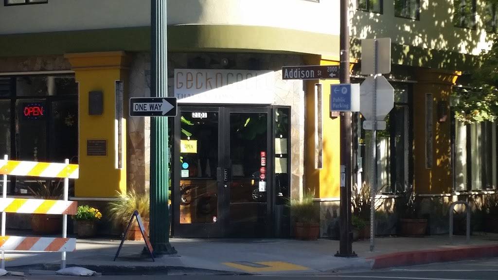 Gecko Gecko | restaurant | 2101 Milvia St, Berkeley, CA 94704, USA | 5106654811 OR +1 510-665-4811