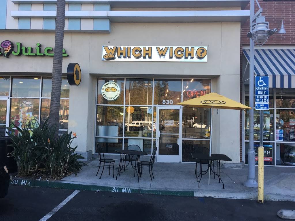 Which Wich Superior Sandwiches | restaurant | 830 E Alosta Ave, Azusa, CA 91702, USA | 6263341100 OR +1 626-334-1100