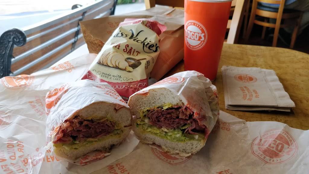 TOGOS Sandwiches | meal takeaway | 14944 Camden Ave, San Jose, CA 95124, USA | 4083713352 OR +1 408-371-3352