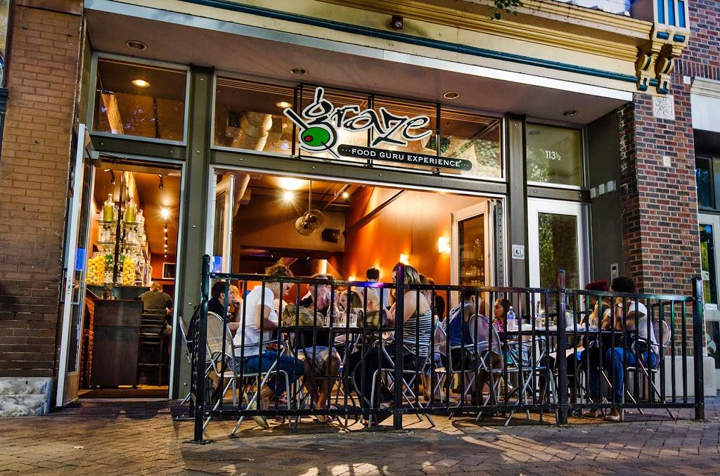 Graze Restaurant | restaurant | 115 E College St, Iowa City, IA 52240, USA | 3198875477 OR +1 319-887-5477