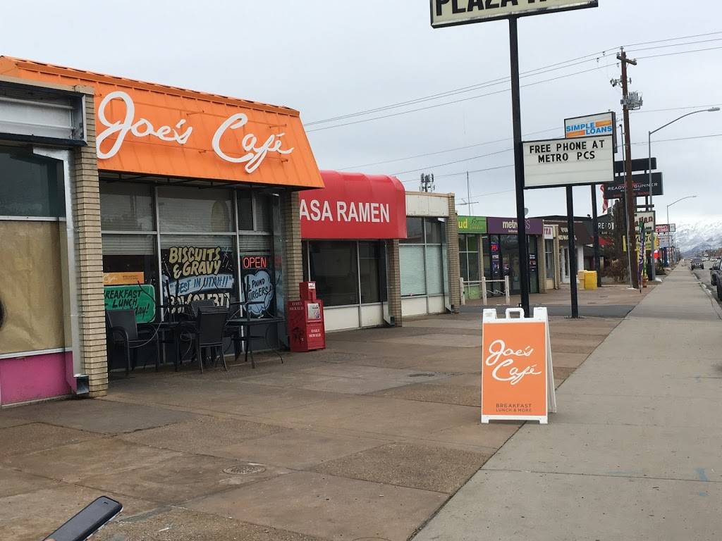 Joes Cafe | cafe | 1126 State St, Orem, UT 84097, USA | 8016075377 OR +1 801-607-5377