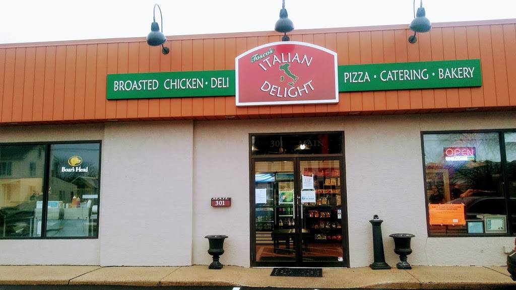 Toscos Italian Delight | restaurant | 301 Main St, Red Hill, PA 18076, USA | 2155412308 OR +1 215-541-2308