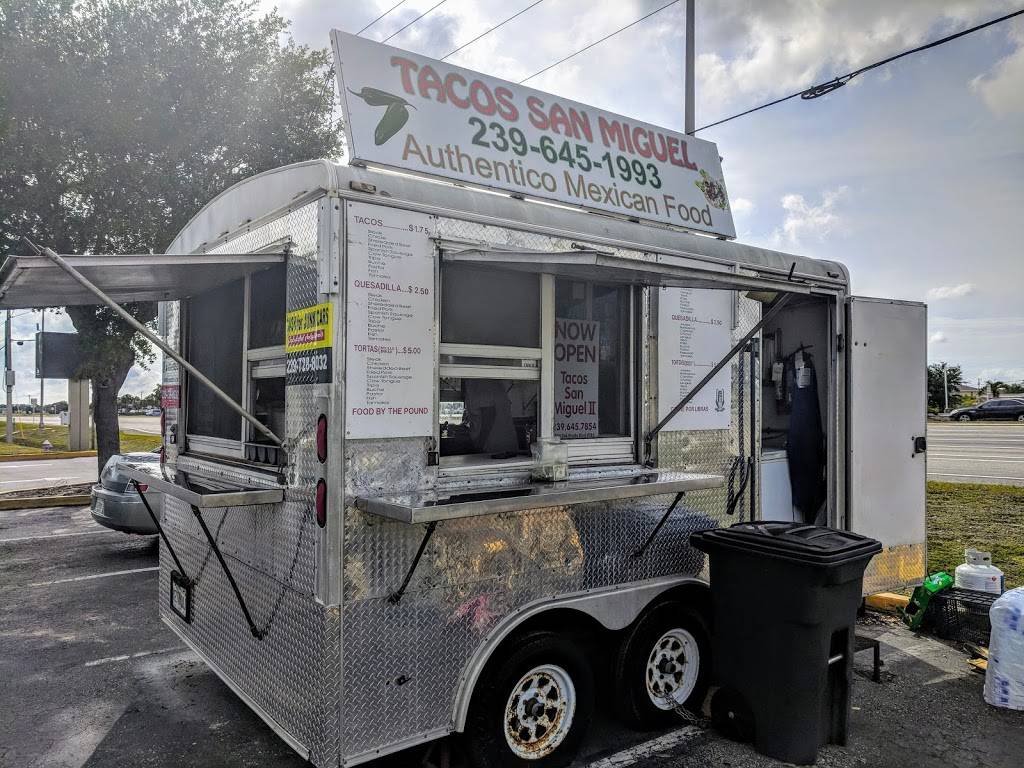 Tacos San Miguel | restaurant | 1404 Del Prado Blvd S Unit 185, Cape Coral, FL 33990, USA | 2396451993 OR +1 239-645-1993