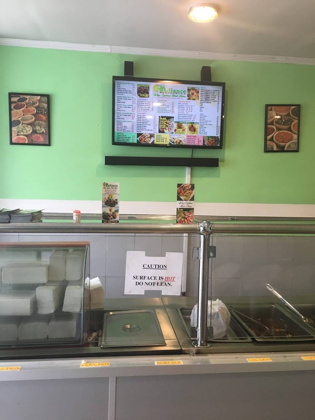 Radiance Restaurant | restaurant | 1551 Nostrand Ave, Brooklyn, NY 11226, USA | 3473659222 OR +1 347-365-9222