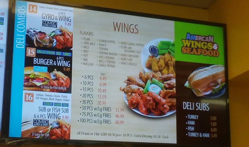 American Wings & Seafood | restaurant | 387 Cleveland Ave SW # 1, Atlanta, GA 30315, USA | 4044775588 OR +1 404-477-5588