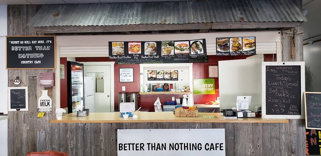 Better Than Nothing Country Cafe | restaurant | Backstreet Food Court, 711 N Carancahua St ste 149-4, Corpus Christi, TX 78401, USA | 3616922168 OR +1 361-692-2168