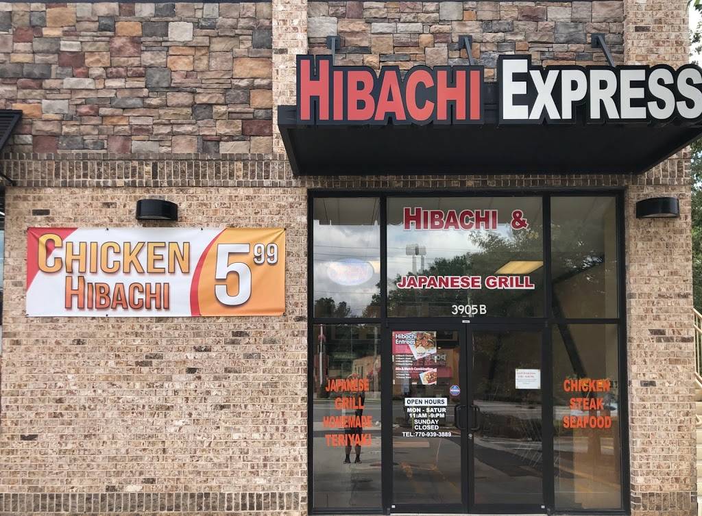 Hibachi Express | restaurant | 3905 Lavista Rd, Tucker, GA 30084, USA | 7709393889 OR +1 770-939-3889