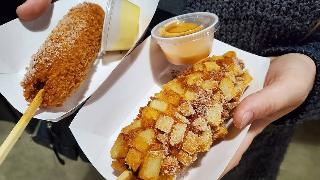 Myungrang Hot Dog - San Jose H-Mart | restaurant | 1710 Oakland Rd, San Jose, CA 95131, USA | 4087708892 OR +1 408-770-8892