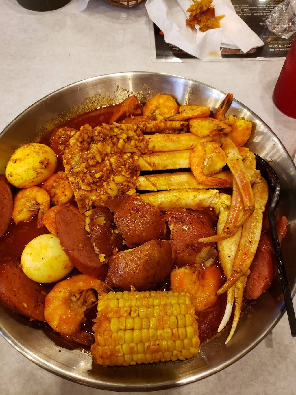The juicy crab | restaurant | 7684 Winchester Rd, Memphis, TN 38125, USA | 9018001694 OR +1 901-800-1694