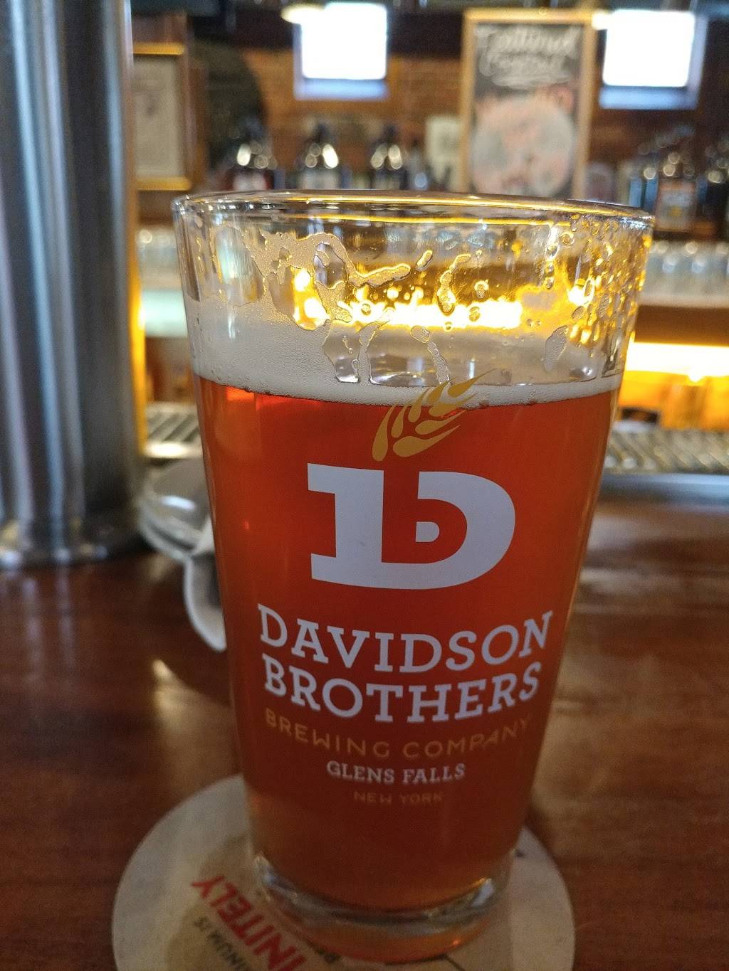 Davidson Brothers Brewpub | restaurant | 184 Glen St, Glens Falls, NY 12801, USA | 5187439026 OR +1 518-743-9026