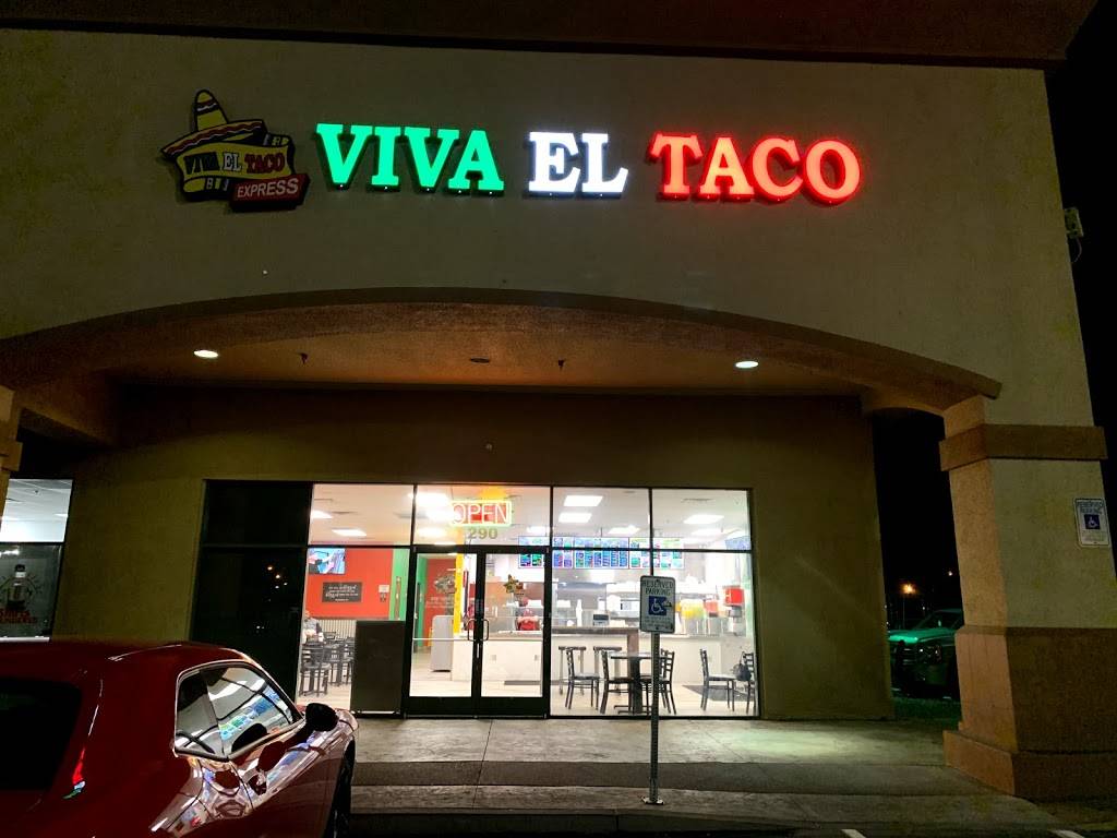 Viva El Taco Express | restaurant | 5841 E Charleston Blvd Ste #290, Las Vegas, NV 89142, USA | 7025450755 OR +1 702-545-0755
