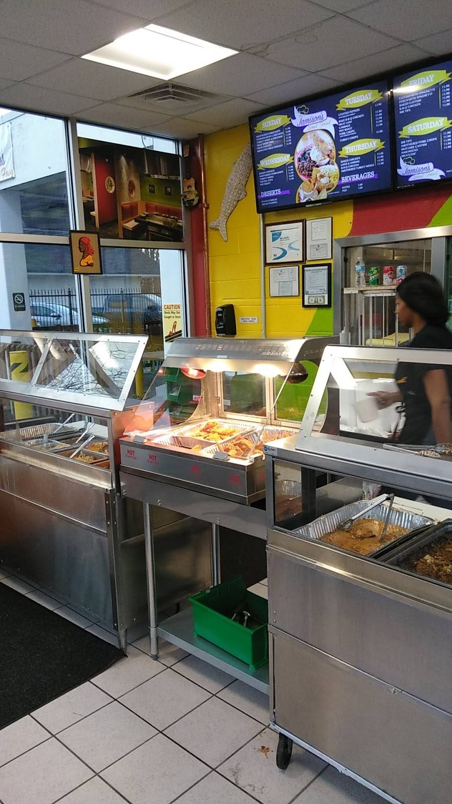 Jamisons Soul Food | restaurant | 1800 W 87th St, Chicago, IL 60620, USA | 7737016709 OR +1 773-701-6709