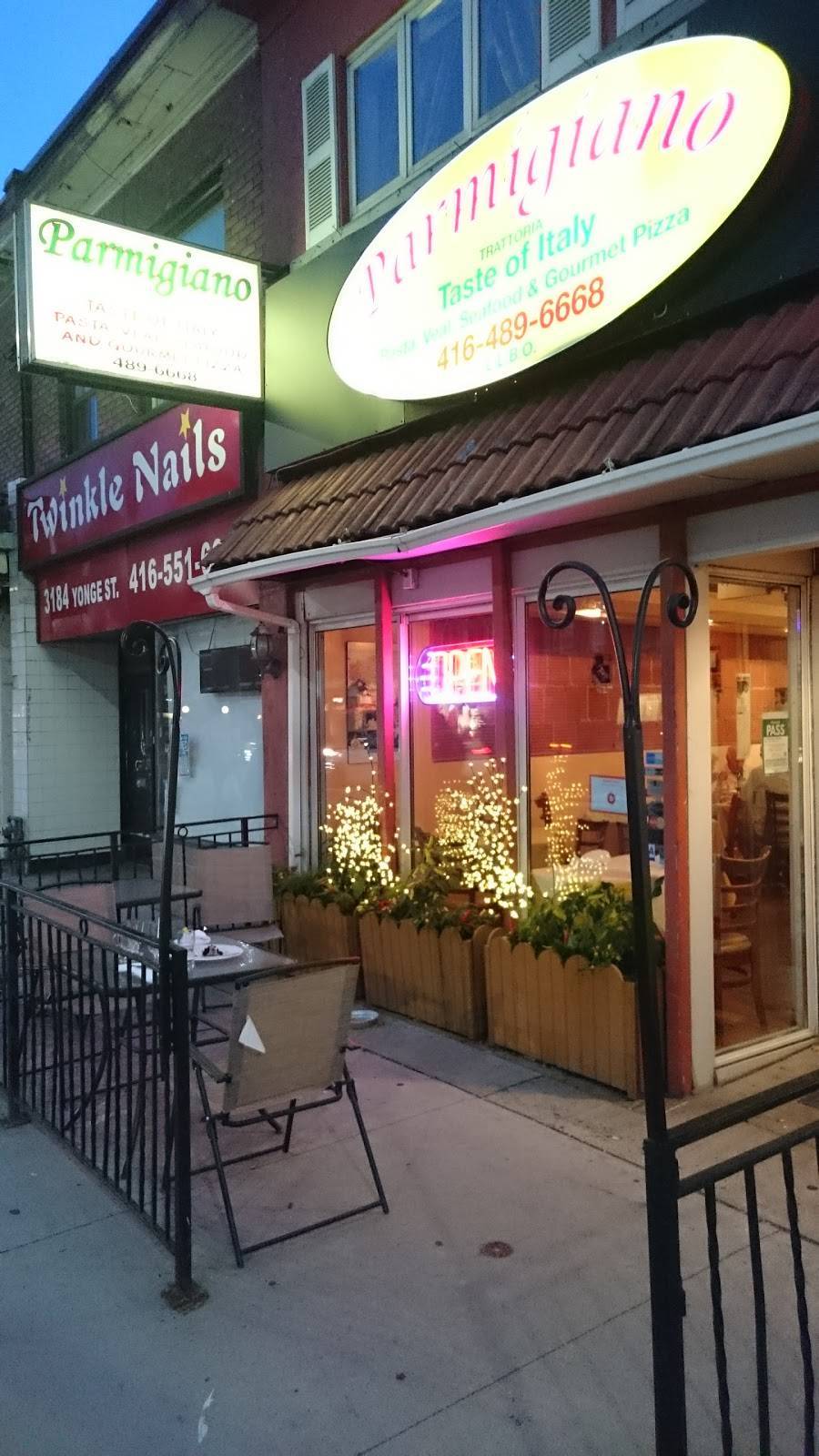 Parmigiano Trattoria | restaurant | 3186 Yonge St, Toronto, ON M4N 2L1, Canada | 4164896668 OR +1 416-489-6668