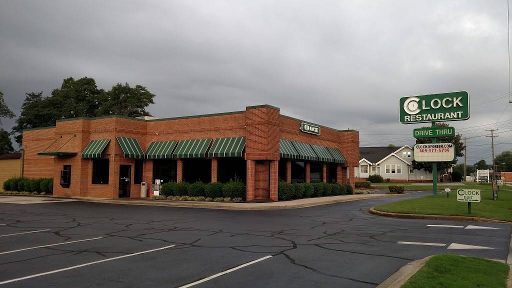Clock Restaurant | restaurant | 603 W Poinsett St, Greer, SC 29650, USA | 8648775768 OR +1 864-877-5768