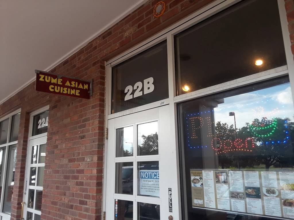 Zume Asian Cuisine | restaurant | 15470 Andrews Dr #22B, Denver, CO 80239, USA | 3033078798 OR +1 303-307-8798