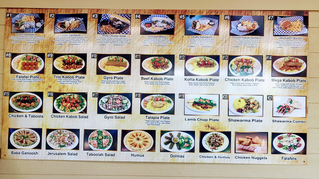 Jerusalem Grill | restaurant | 1704 Abutment Rd, Dalton, GA 30721, USA | 7065296668 OR +1 706-529-6668