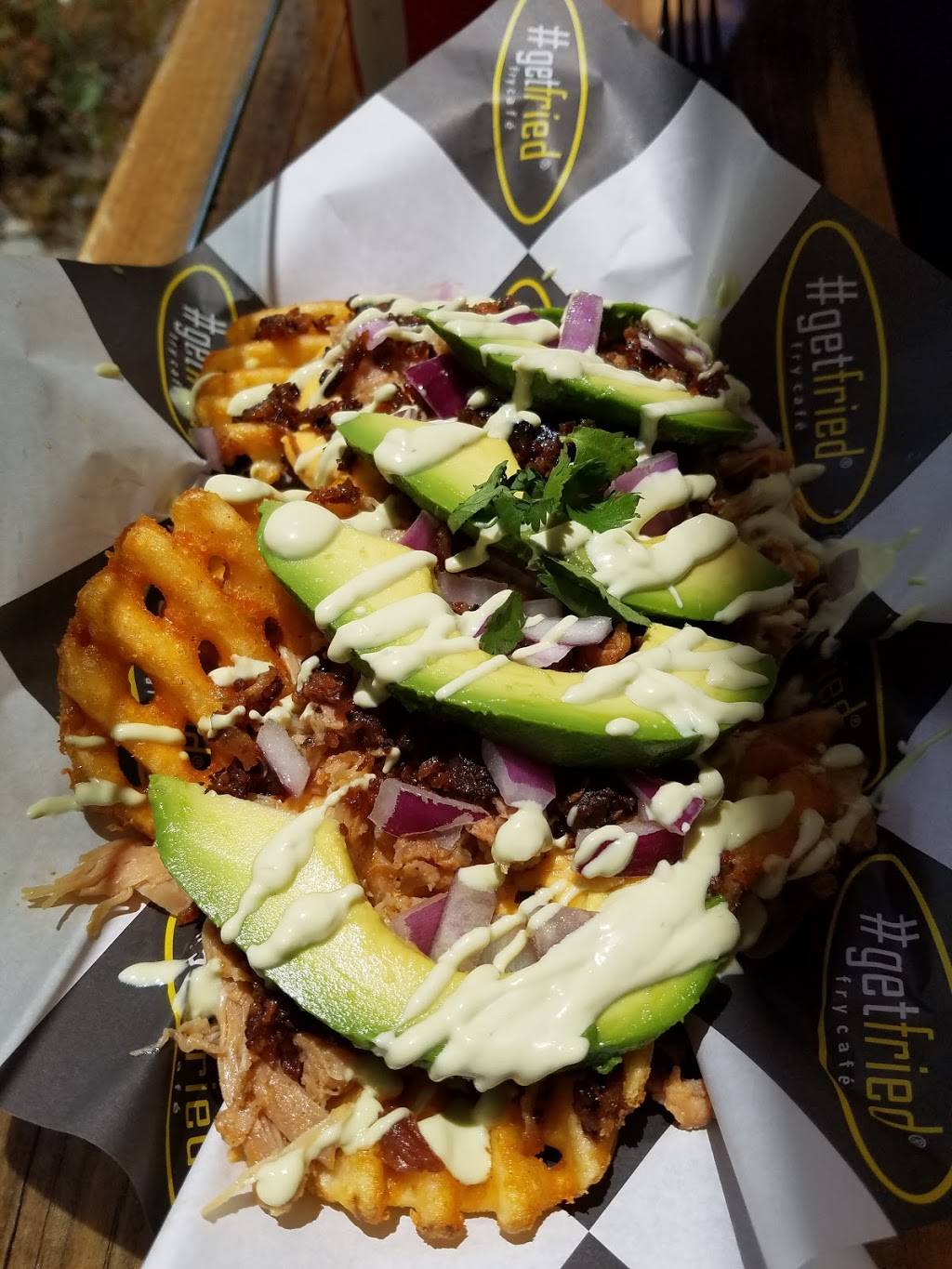 Get Fried Fry Cafe | restaurant | 4300 Great America Pkwy, Santa Clara, CA 95054, USA | 4088167748 OR +1 408-816-7748