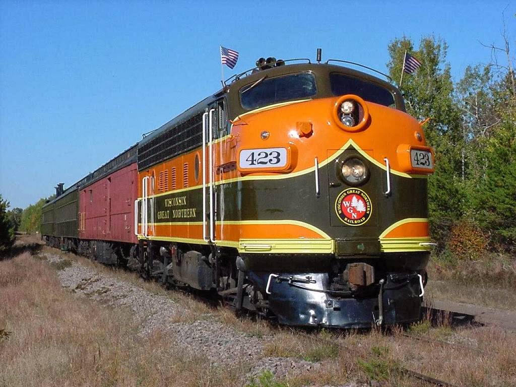 Wisconsin Great Northern Railroad | restaurant | n6639 Dilly Lake Rd, Trego, WI 54888, USA | 7156353200 OR +1 715-635-3200