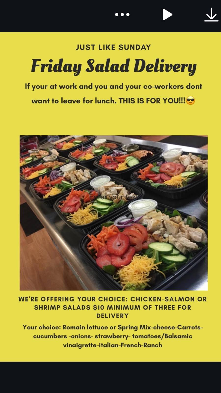 Just Like Sunday | restaurant | 3919 Lafayette Rd Suite 408, Indianapolis, IN 46254, USA | 3172949747 OR +1 317-294-9747