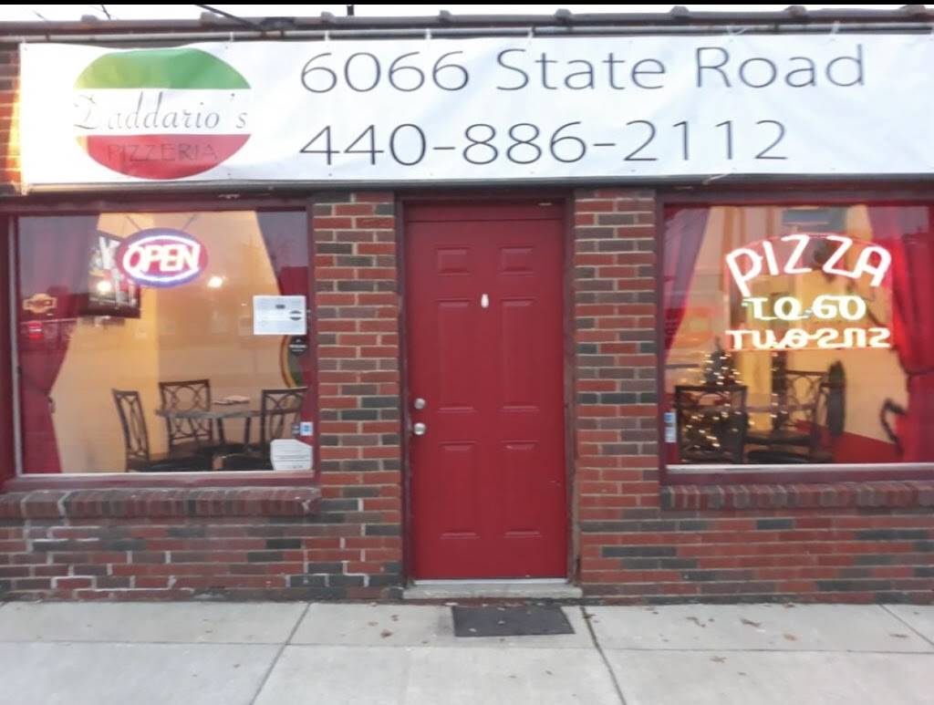Daddario Pizzeria | restaurant | 6066 State Rd, Parma, OH 44134, USA | 4408862112 OR +1 440-886-2112
