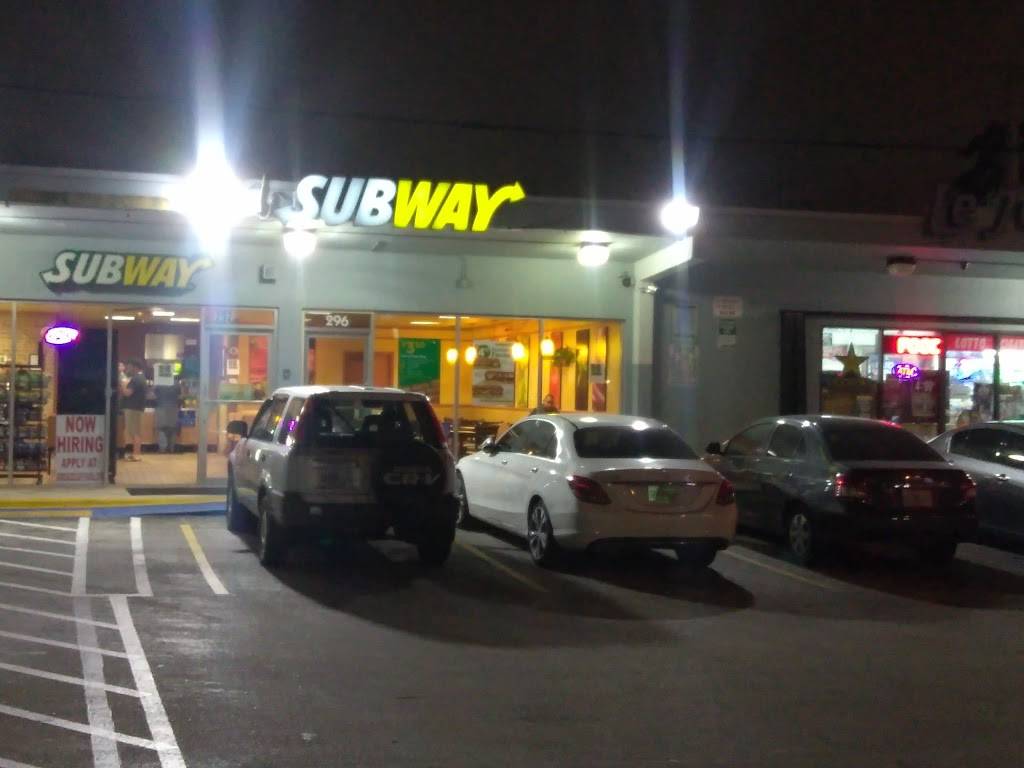 Subway Restaurants | restaurant | 292 NW 42nd Ave, Miami, FL 33126, USA | 3054428328 OR +1 305-442-8328