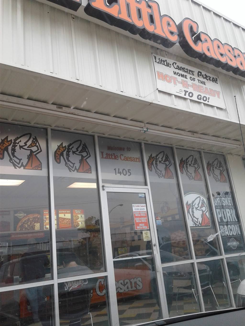 Little Caesars Pizza | meal takeaway | 1570 SW 27th St, El Reno, OK 73036, USA | 4052627200 OR +1 405-262-7200
