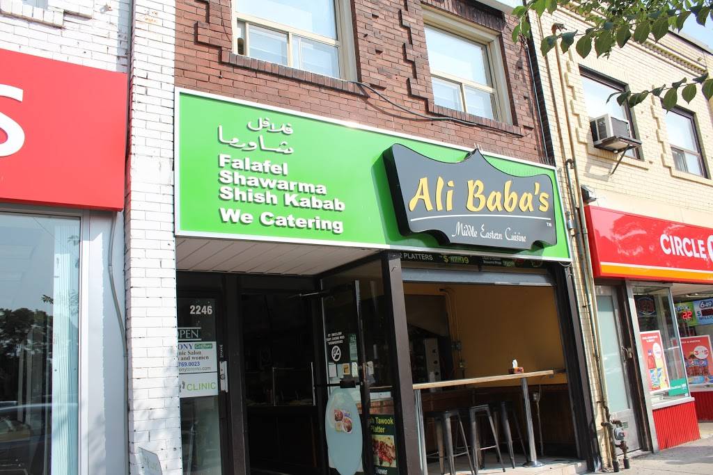 Ali Babas Middle Eastern Cuisine | restaurant | 2246 Bloor St W, Toronto, ON M6S 1N6, Canada | 4167611026 OR +1 416-761-1026