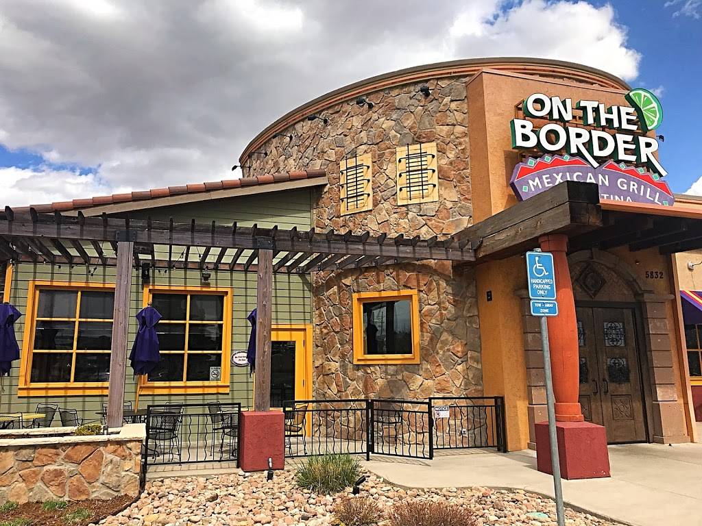 On The Border Mexican Grill & Cantina | meal takeaway | 5832 Barnes Rd, Colorado Springs, CO 80922, USA | 7196457340 OR +1 719-645-7340