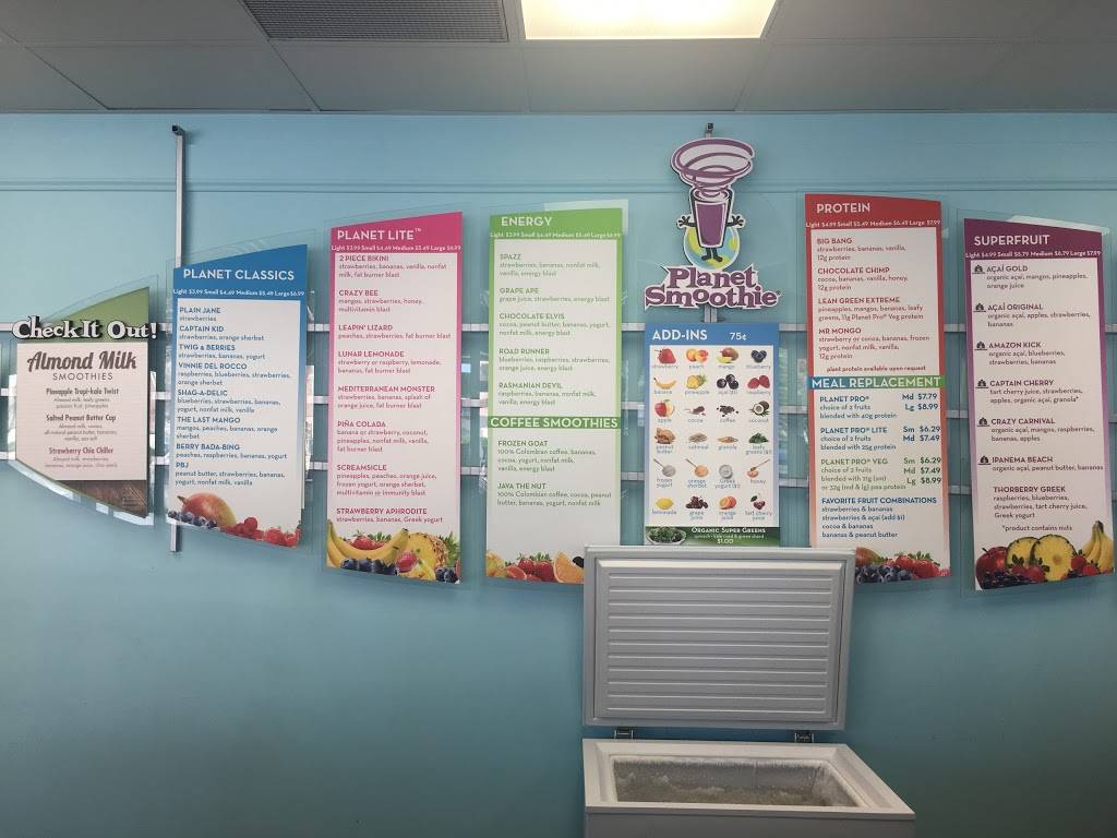 Planet Smoothie | cafe | 1917 Oxmoor Rd Ste 100, Homewood, AL 35209, USA | 2059858902 OR +1 205-985-8902
