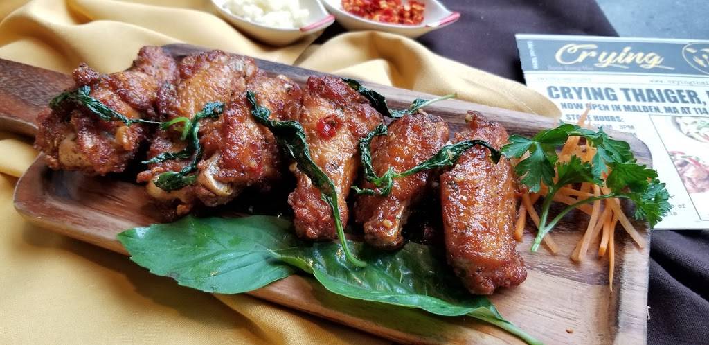 Crying Thaiger Rustic Thai Kitchen | restaurant | 114 Ferry St, Malden, MA 02148, USA | 7814801243 OR +1 781-480-1243