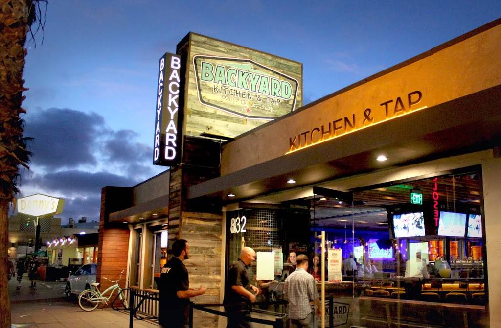 Backyard Kitchen & Tap | restaurant | 832 Garnet Ave, San Diego, CA 92109, USA | 8588592593 OR +1 858-859-2593