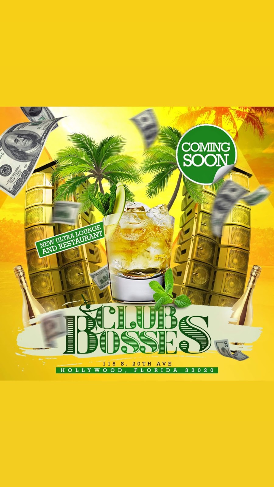 MILLION DOLLAR BOSSES HOSPITALITY INCORPORATED | restaurant | 115 S 20th Ave, Hollywood, FL 33020, USA | 3176579865 OR +1 317-657-9865
