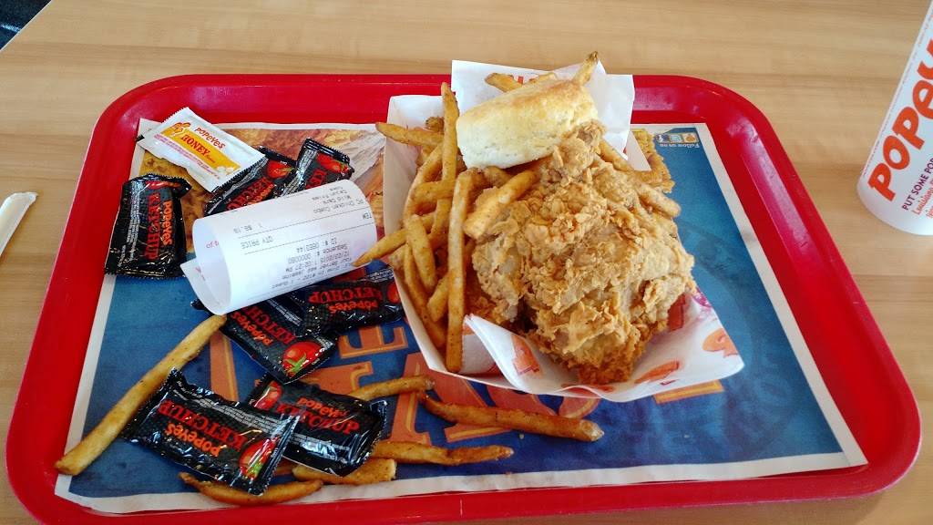 Popeyes Louisiana Kitchen | restaurant | 648 S Memorial Dr, Greenville, NC 27834, USA | 2525513002 OR +1 252-551-3002