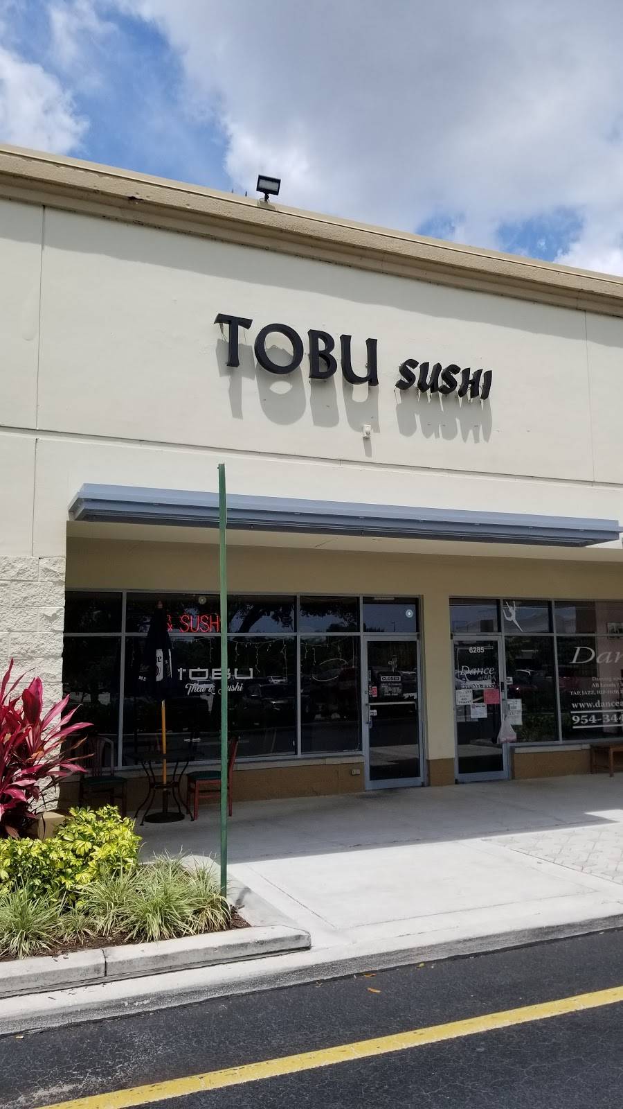 Tobu Thai & Sushi | restaurant | 6287 W Sample Rd #3175, Coral Springs, FL 33067, USA | 9547525225 OR +1 954-752-5225
