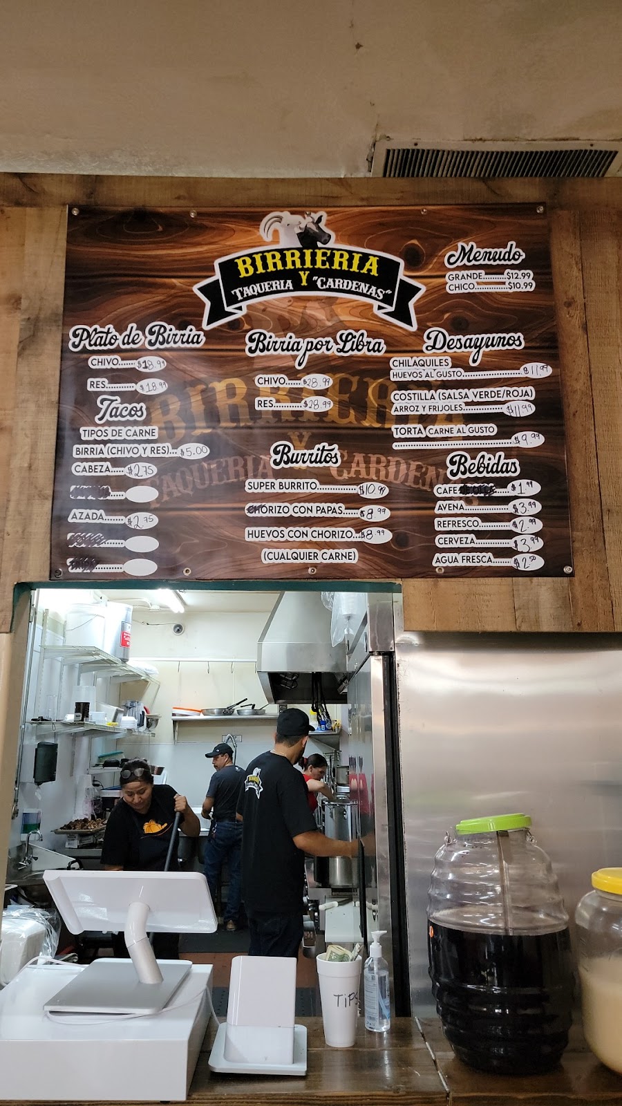 Birrieria y Taqueria Cardenas | restaurant | 2682 Northgate Blvd, Sacramento, CA 95833, USA | 5303071555 OR +1 530-307-1555