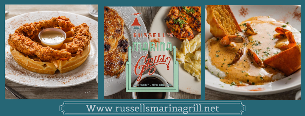 Russells Marina Grill | restaurant | 8555 Pontchartrain Blvd, New Orleans, LA 70124, United States | 5042829980 OR +1 504-282-9980