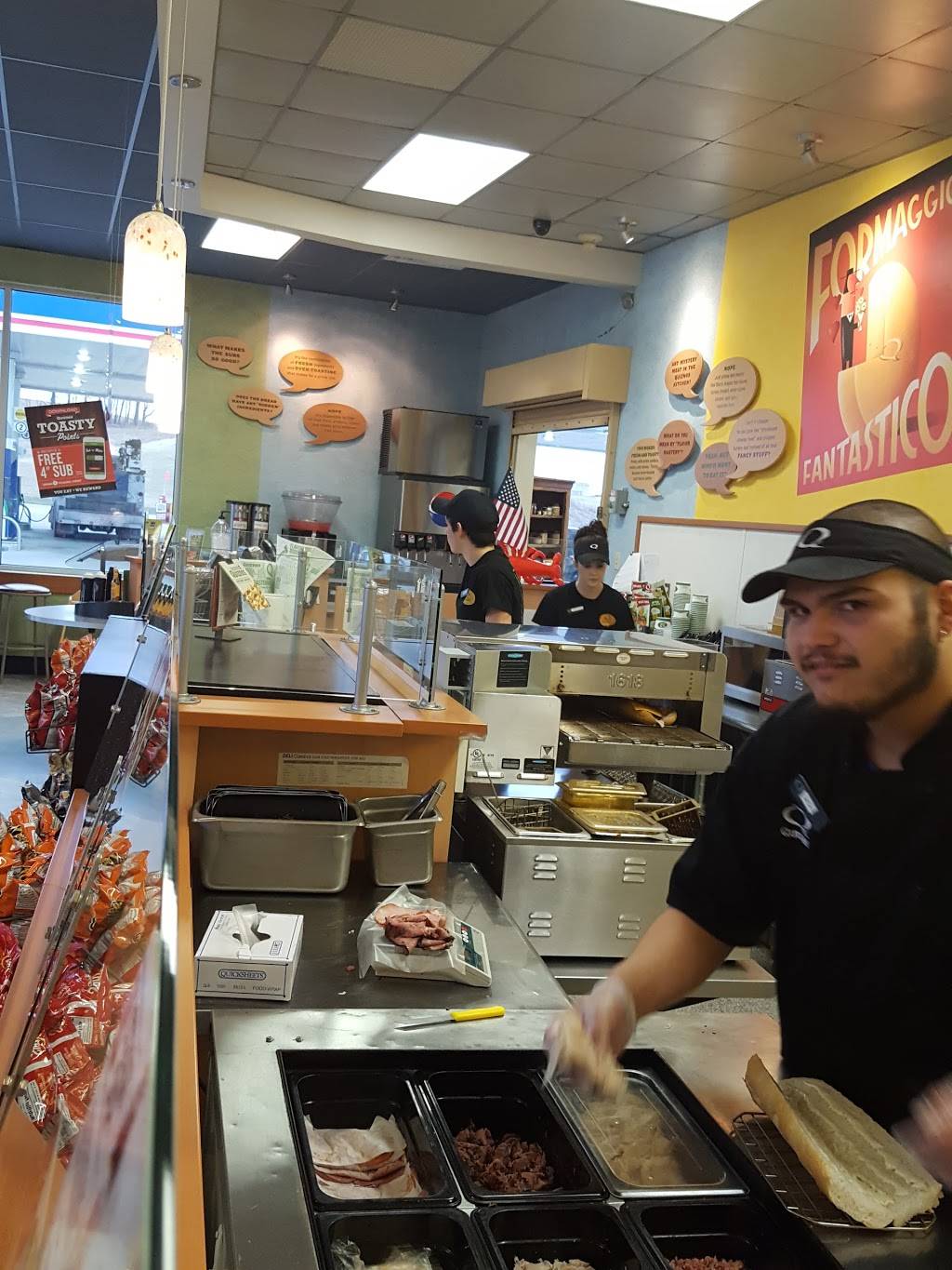 Quiznos | restaurant | 66440 Belmont Morristown Rd, Belmont, OH 43718, USA | 7407820015 OR +1 740-782-0015