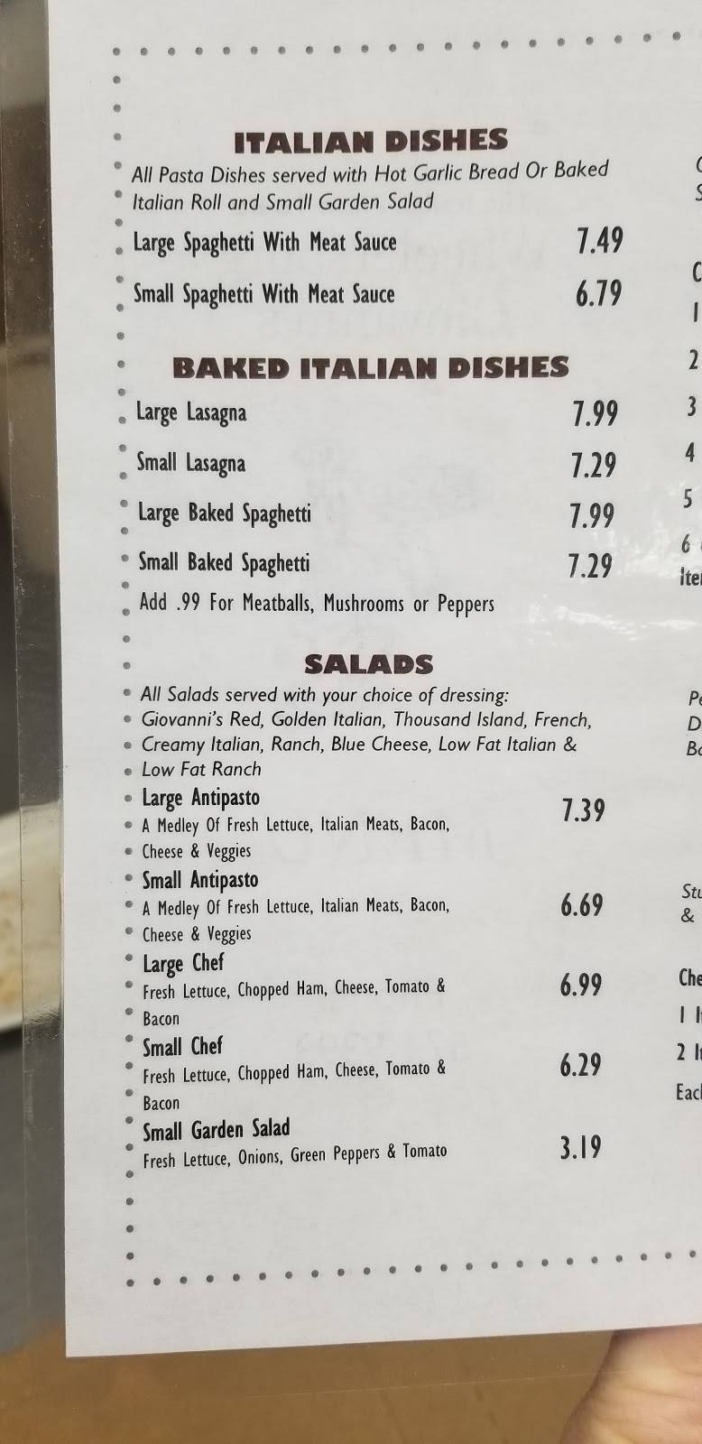 Giovannis Pizza | restaurant | 1147 Dogwood Ridge Rd, Wheelersburg, OH 45694, USA | 7405749393 OR +1 740-574-9393