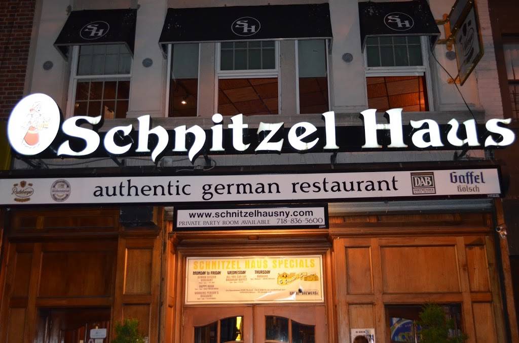 Schnitzel Haus | restaurant | 7319 5th Ave, Brooklyn, NY 11209, USA | 7188365600 OR +1 718-836-5600