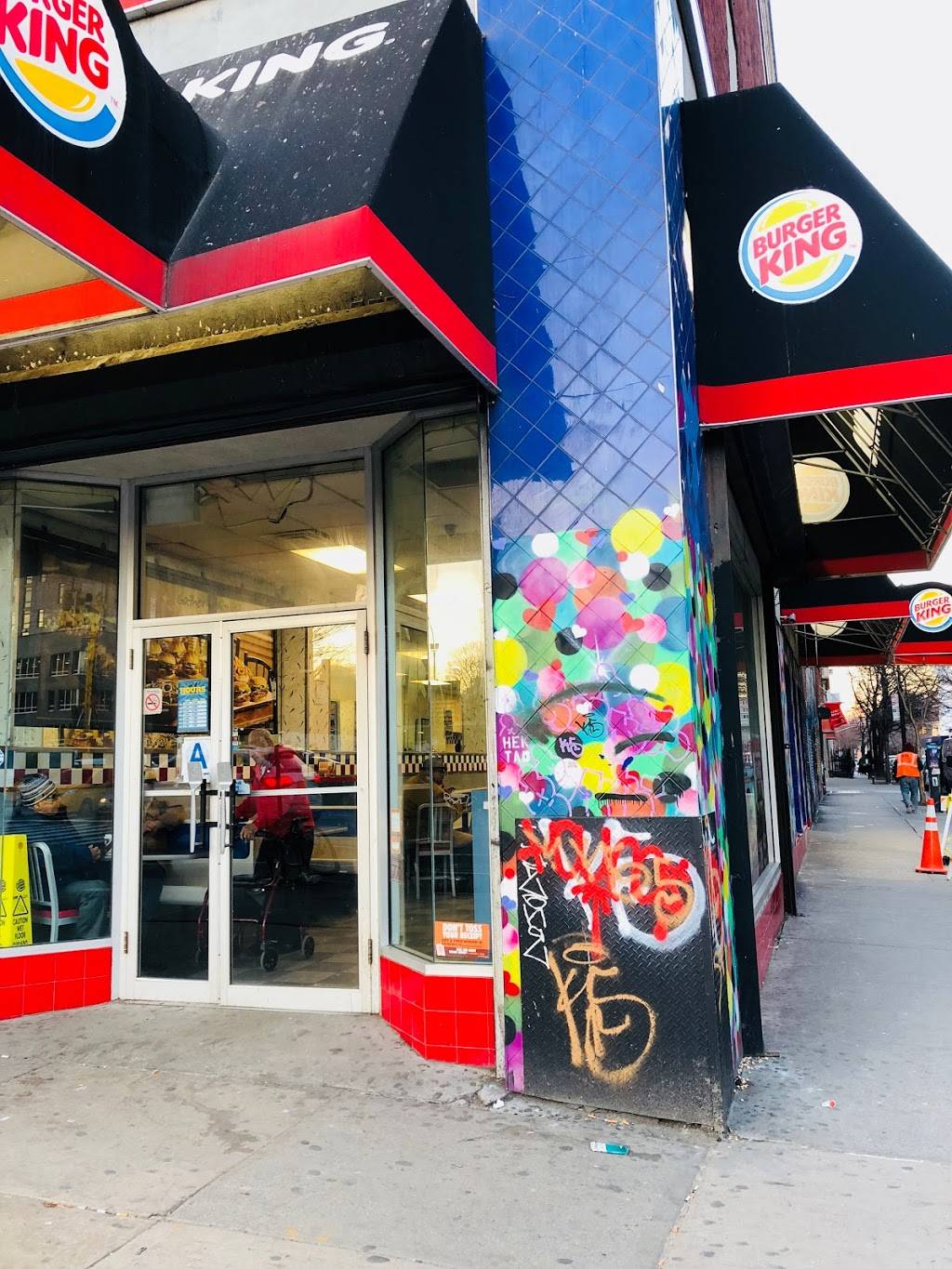 Burger King | restaurant | 146 Delancey St, New York, NY 10002, USA | 2127779522 OR +1 212-777-9522
