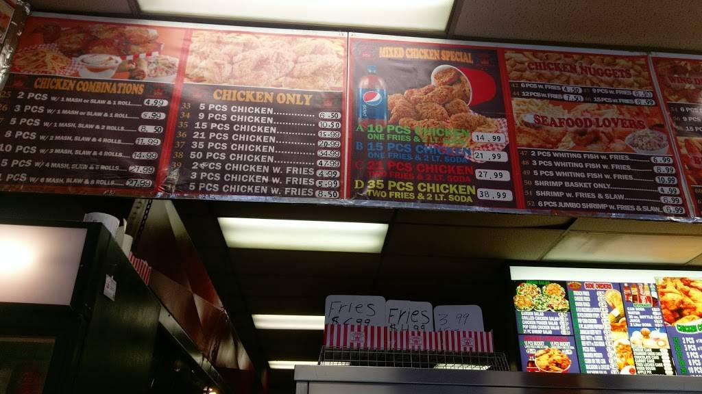 Crown Fried Chicken | restaurant | 819 Main St, Worcester, MA 01610, USA | 7745306060 OR +1 774-530-6060