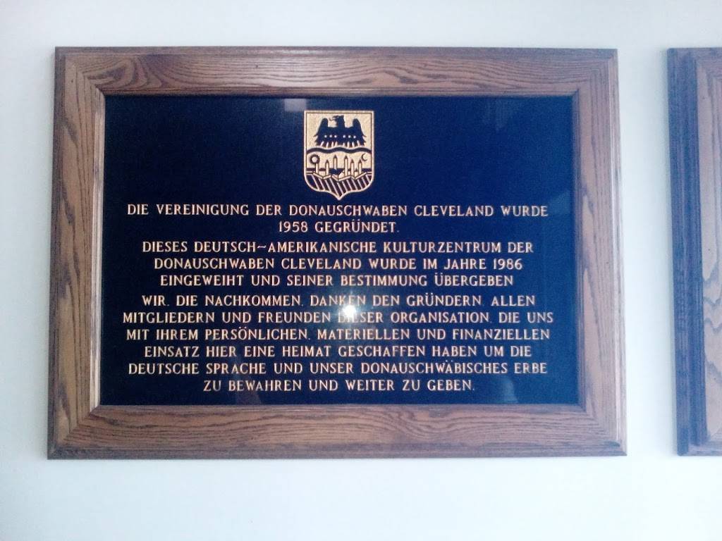 Donauschwabens German-American Cultural Center | restaurant | 7370 Columbia Rd, Olmsted Falls, OH 44138, USA | 4402352646 OR +1 440-235-2646